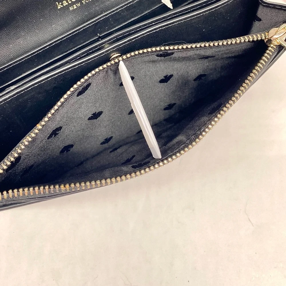 Kate Spade Sleek Black Crossbody Bag